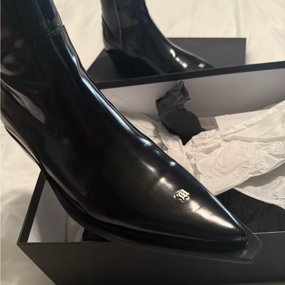 Misbhv Black Cowboy Boots